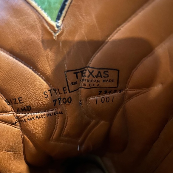 Black western boots - Picture 4 of 4